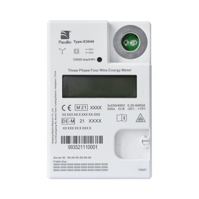 Medidor de energia trifásico de quatro fios -- E3040
